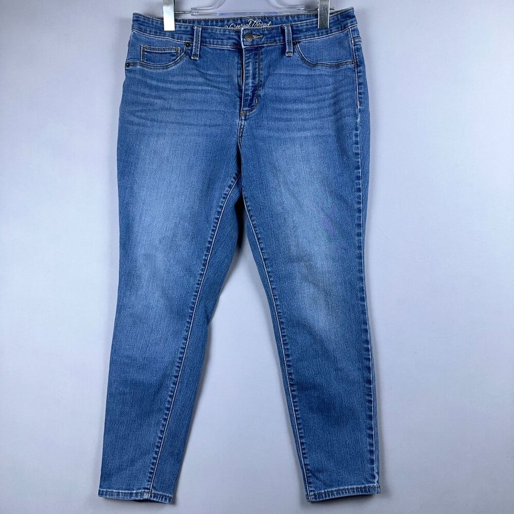 Universal Thread High Rise Jegging Jeans Womens Size 14/32S Mid Rise Blue